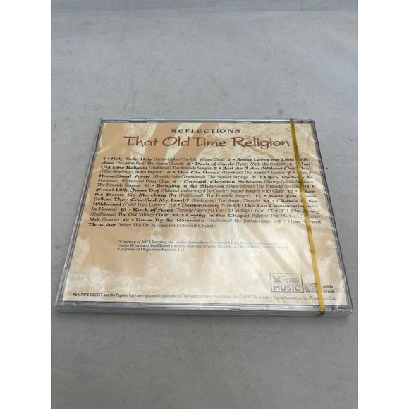 Readers Digest Reflections CD That Old Time Religion Inspirational Words Music - Picture 2 of 3